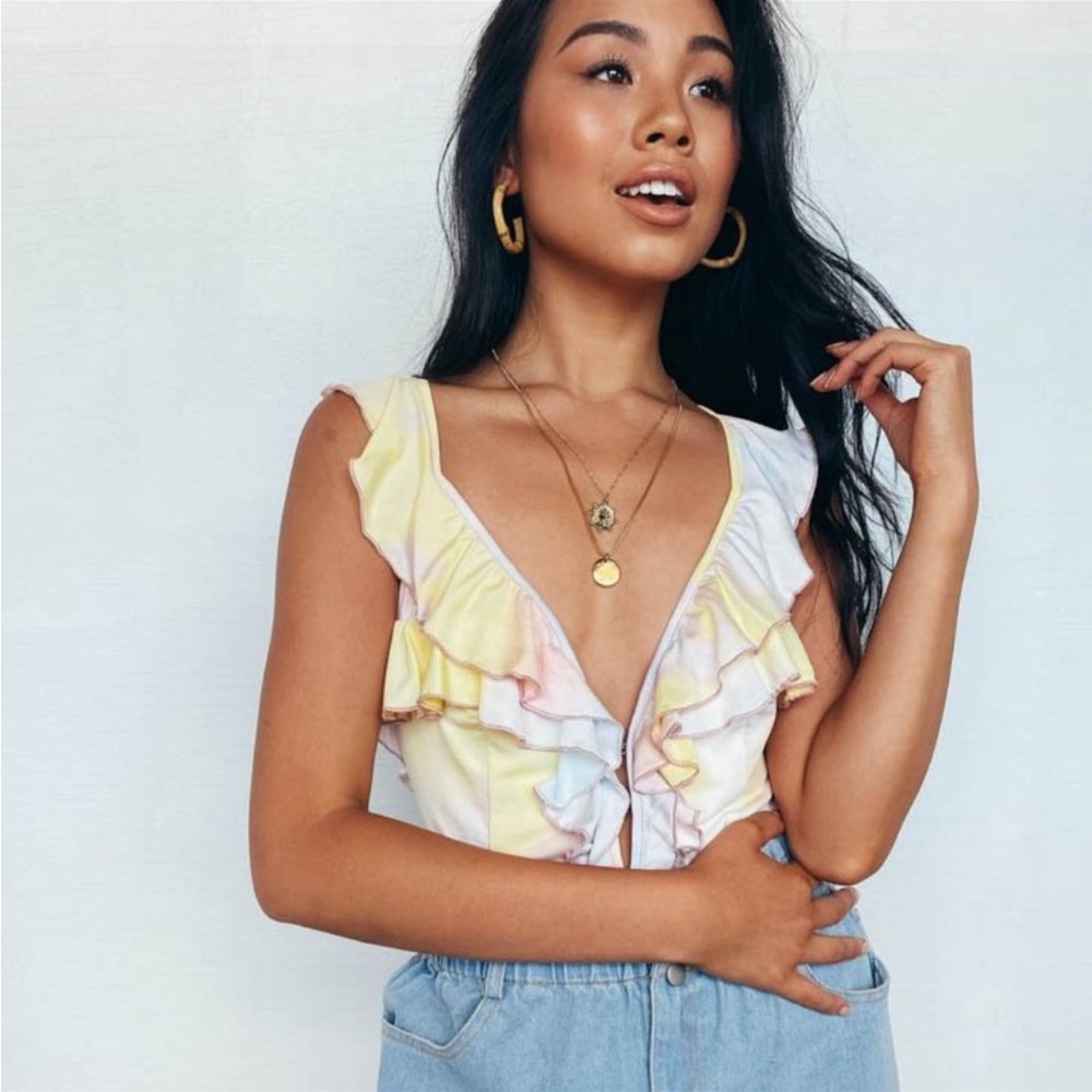 NWT Vestique Wild and Free color bodysuit